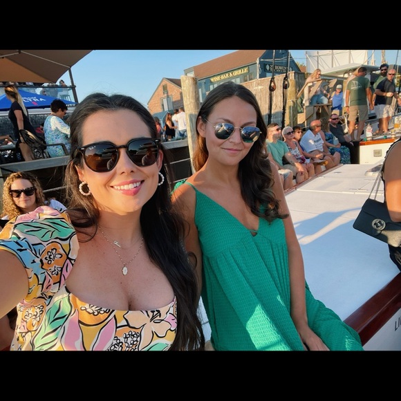 Green Maxi Dress - Picture 3 of 3